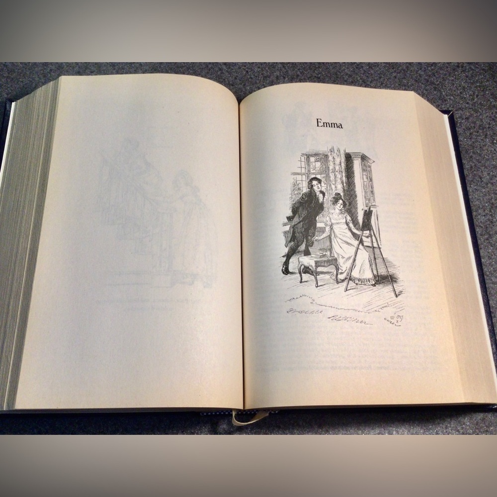 Jane Austen - The Complete Novels - Vintage 1981 Leather Bound Gilded Edge Book - Picture 10 of 10